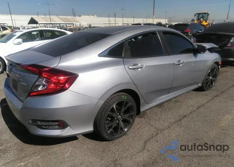 2020 Honda Civic Sport from USA, damaged, VIN 2HGFC2F81LH584730